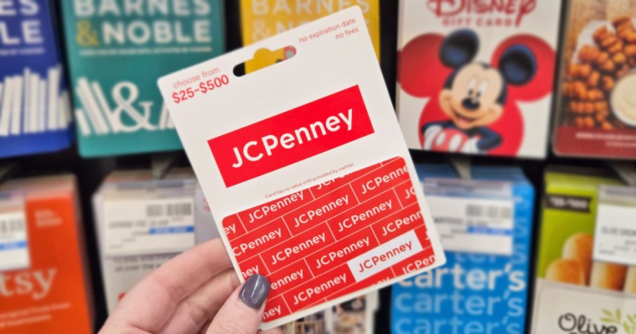 $25 JCPenney eGift Card Only $21.25