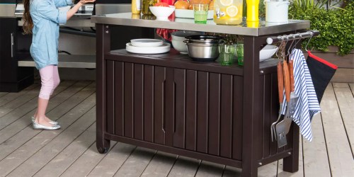 Keter Outdoor Storage Station Grilling Table Only $129.91 on SamsClub.com (Regularly $170)