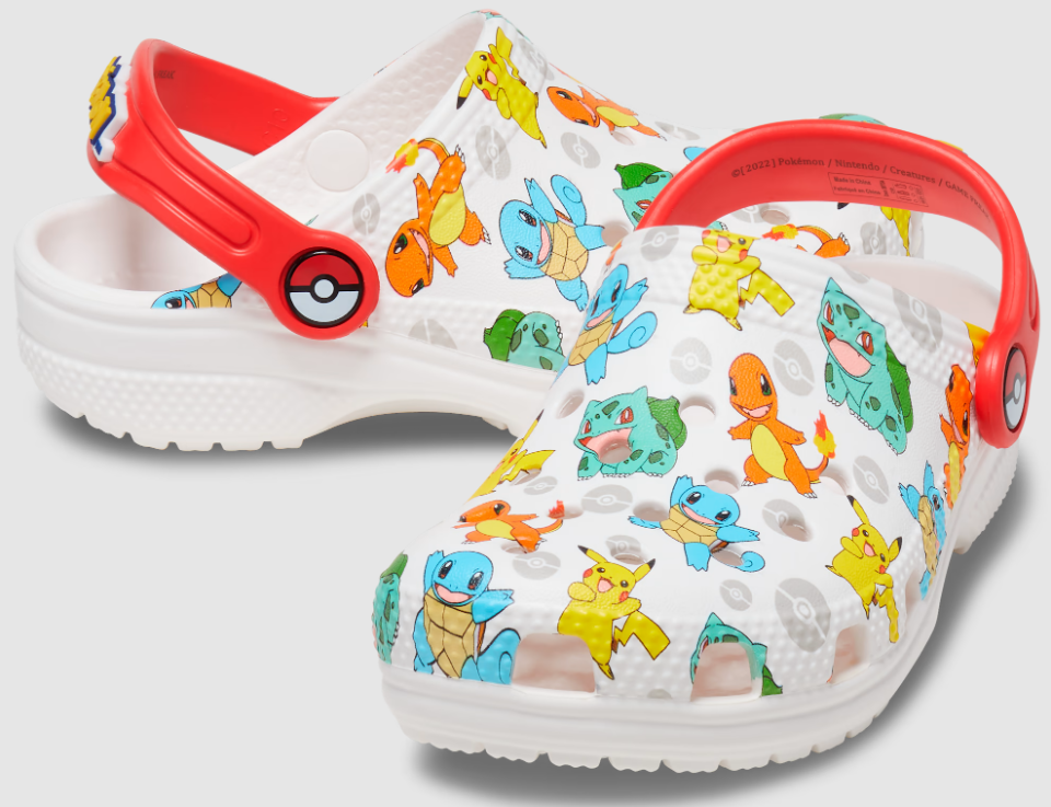 Kids Pokemon Crocs