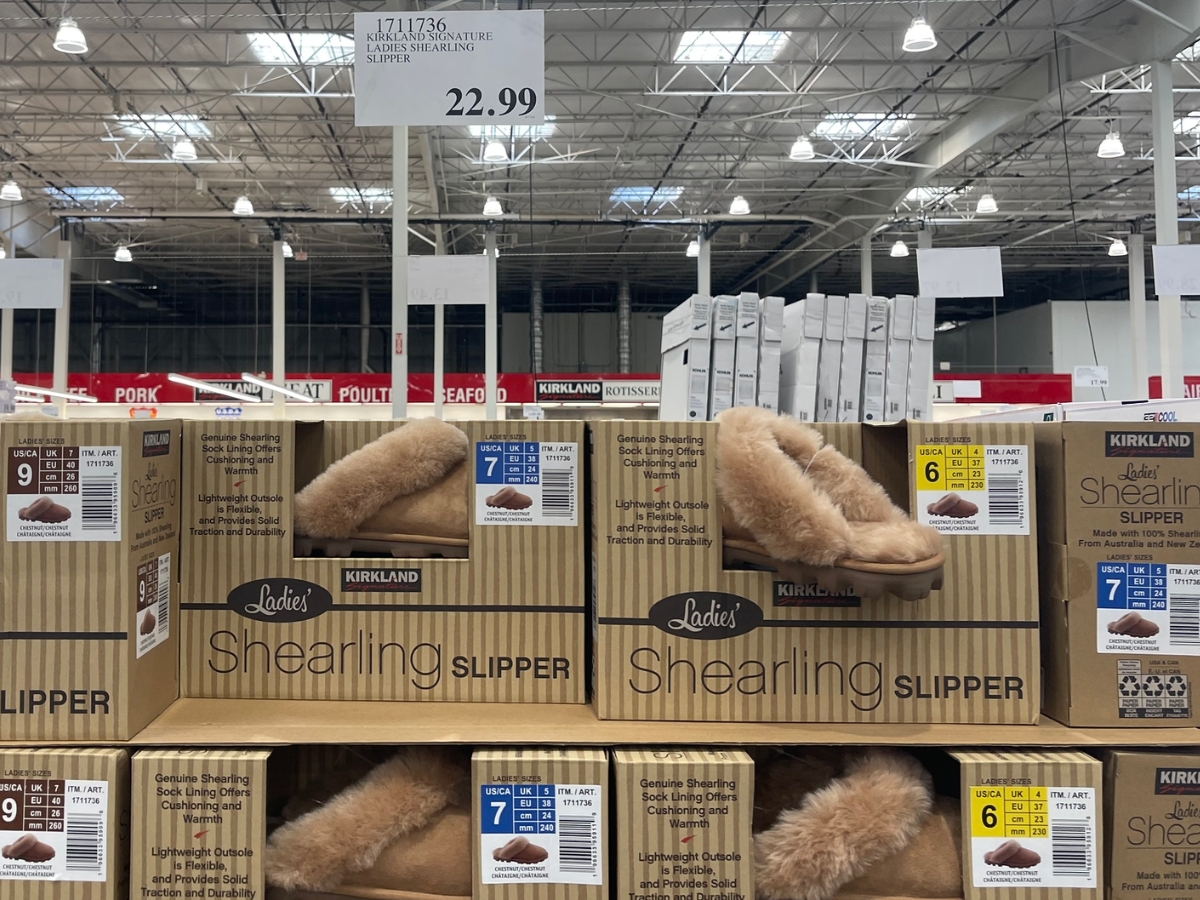 Costco discount slippers womens