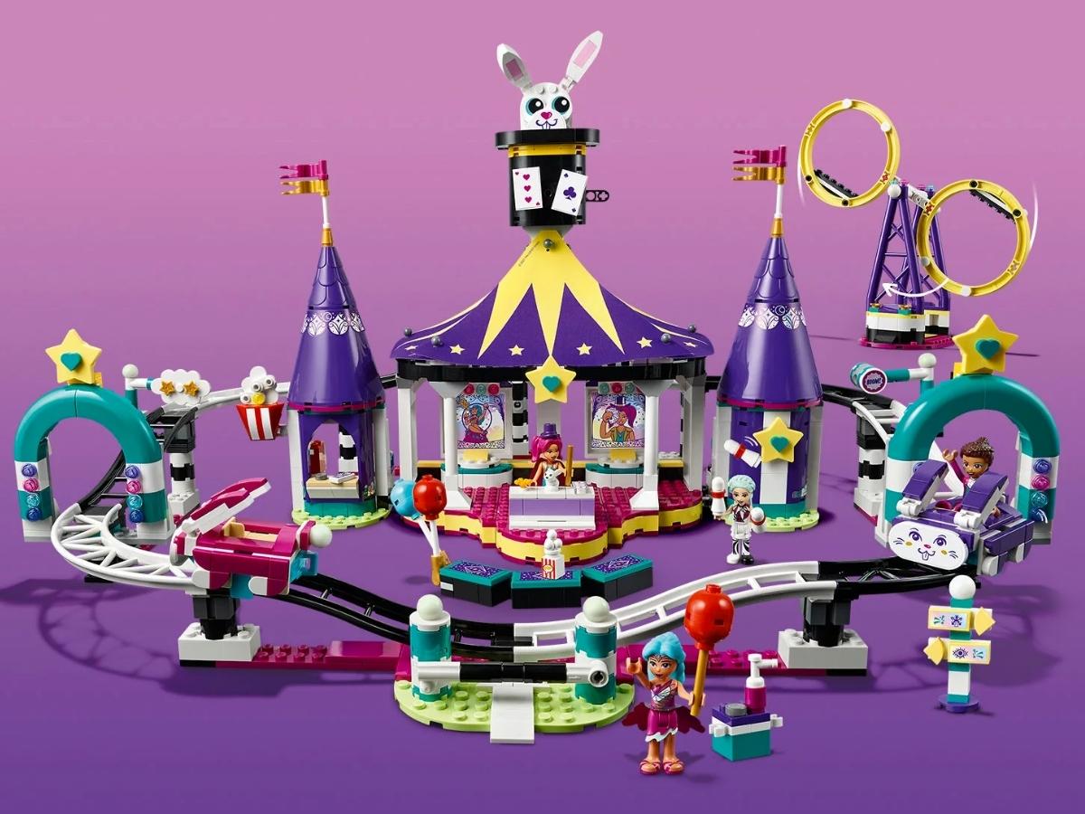 LEGO Friends Magical Funfair Roller Coaster Set Only 75 Shipped