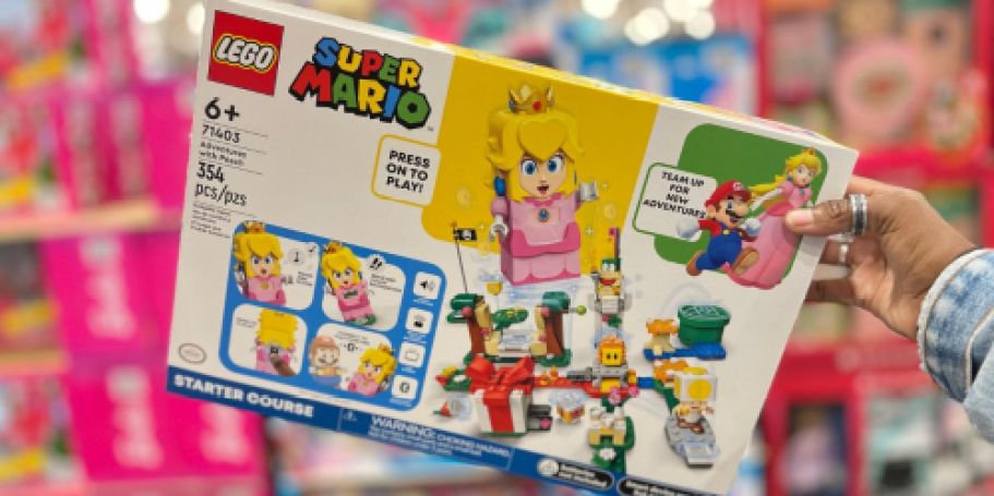 LEGO Super Mario Adventures Peach Starter Course Set Only $35 Shipped on Amazon (Regularly $60)