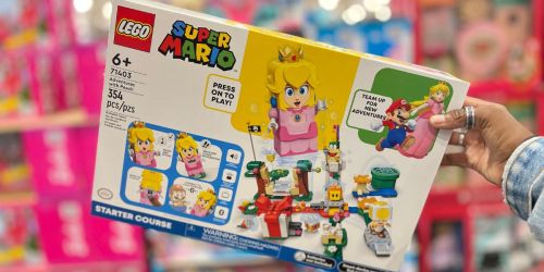 LEGO Super Mario Princess Peach Starter Set Only $29.99 at Costco (Regularly $60)