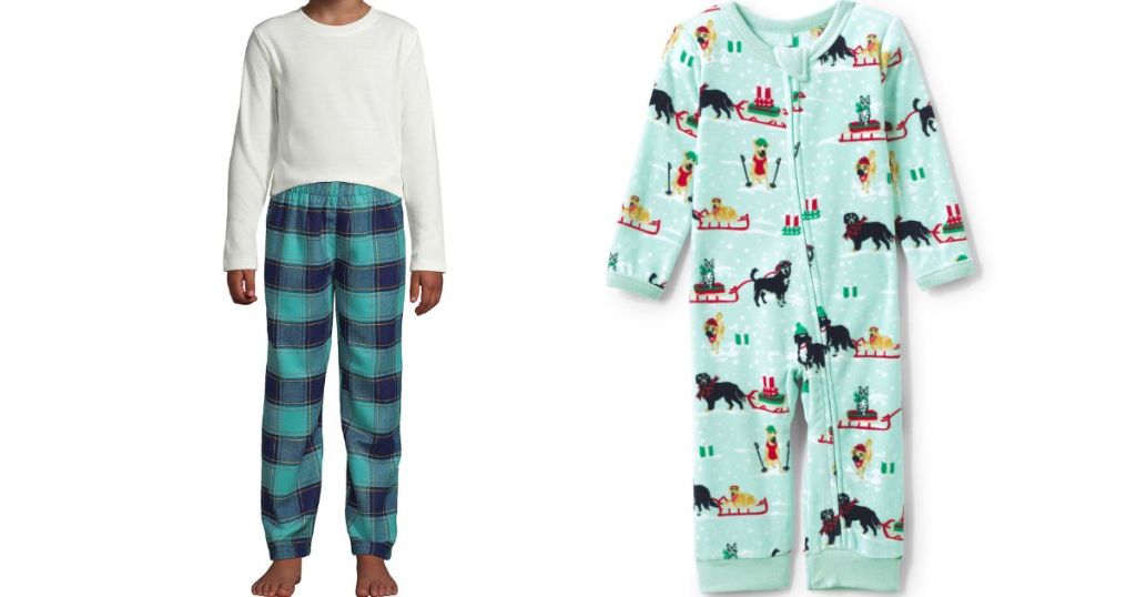 Lands' End Free Shipping on ANY Order Ends Tonight Pajama Sets from
