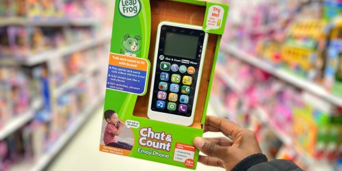 LeapFrog Chat & Count Emoji Phone from $7.97 on Amazon (Regularly $16)