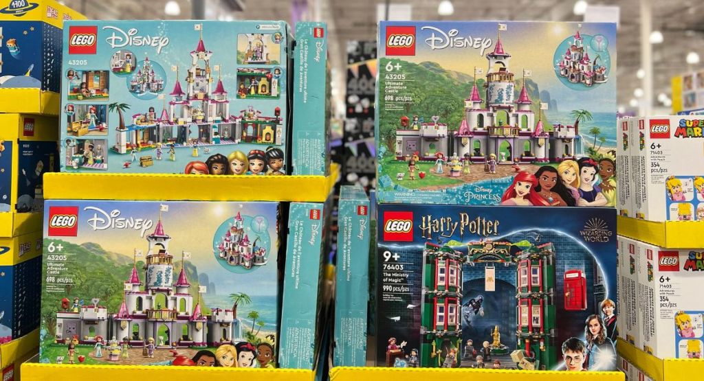 LEGO Disney and Harry Potter sets
