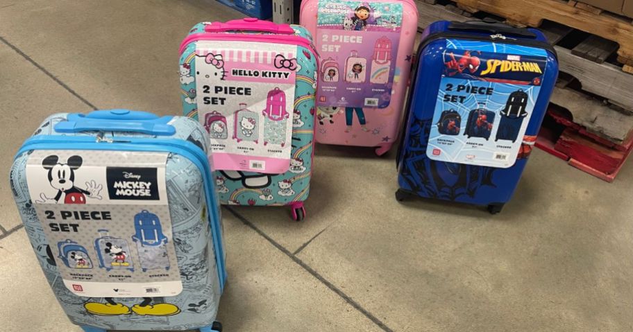 Sam's Kids Backpack and Carry-On 2pc Set