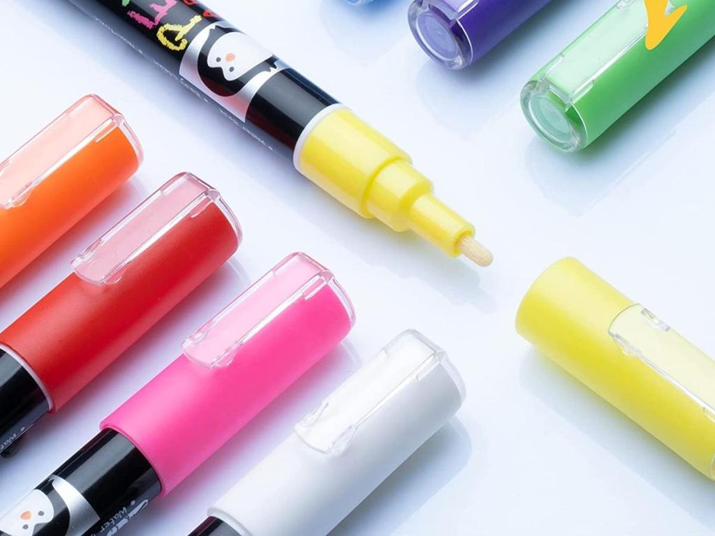 Liquid Chalk Markers - 8 Vibrant colors, Erasable - Miscellaneous, Facebook Marketplace