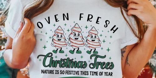 Little Debby Christmas Tees Just $20.87 Shipped (Regularly $40)