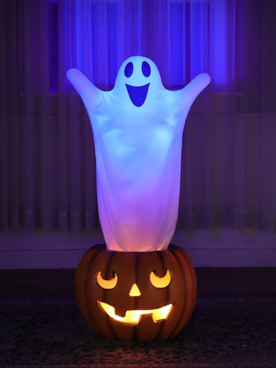 Haunted Living 36-in Lighted Animatronic Ghost in Jack O Lantern