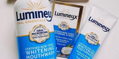 Up to 70% Off Lumineux Oral Products on Amazon + Free Shipping | Whiten Teeth Without Bleach or Chemicals