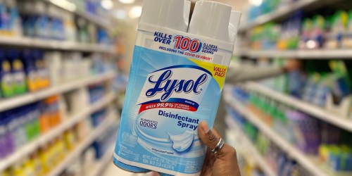 Get an Extra $10 Off Lysol Bundles on Amazon