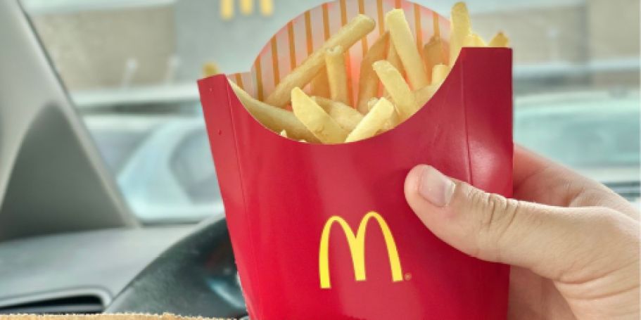 FREE McDonald’s Fries w/ $1 Purchase on Fridays + New App Coupons