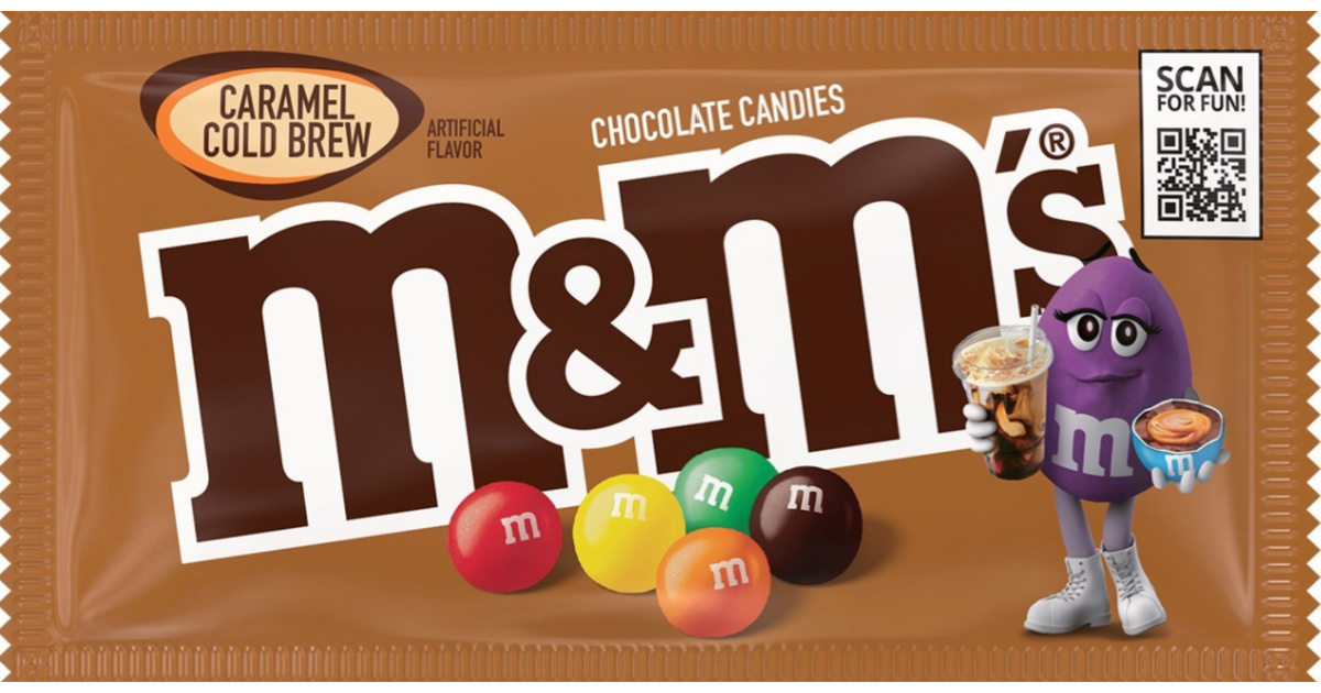 Possible FREE Caramel Cold Brew M&M’s Sample