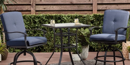 Walmart Patio Furniture Clearance | 3-Piece Bistro Set Only $148 Shipped (Regularly $320)