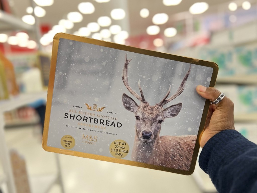 All Butter Scottish Shortbread Assortment Stag Tin