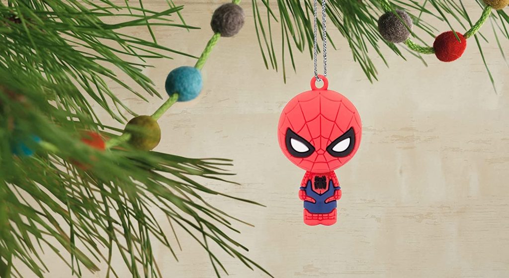 Hallmark Ornament Marvel Countdown Calendar Miniature Christmas Tree Set With 12 Mini Ornaments