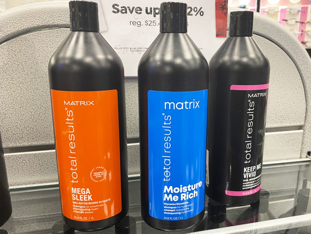 Matrix Total Results Shampoo & Conditioner Liters