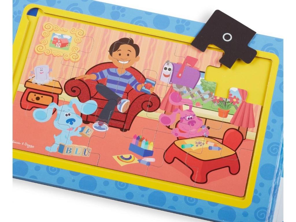 Melissa & Doug Blue's Clues & You Take-Along Magnetic Jigsaw Puzzles