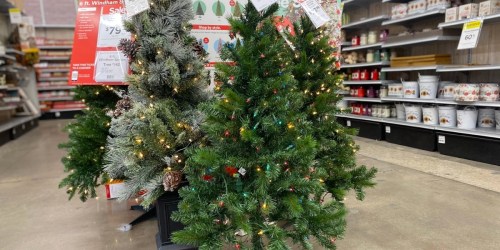 60% Off Michaels Artificial Christmas Trees | Prices from $13.49 (Regularly $38)