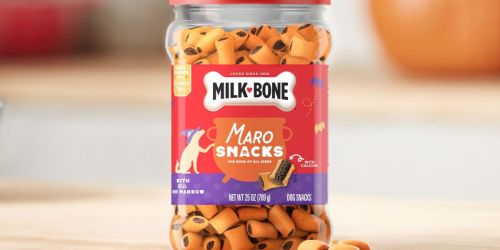 Milk-Bone Dog Treats Halloween MaroSnacks 25oz Jar Only $1.74 on Walmart.com (Regularly $7)