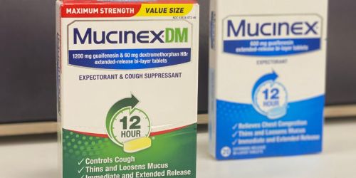 Up to 65% Off Mucinex on Amazon + Free Shipping | Stock up for Cold & Flu Season