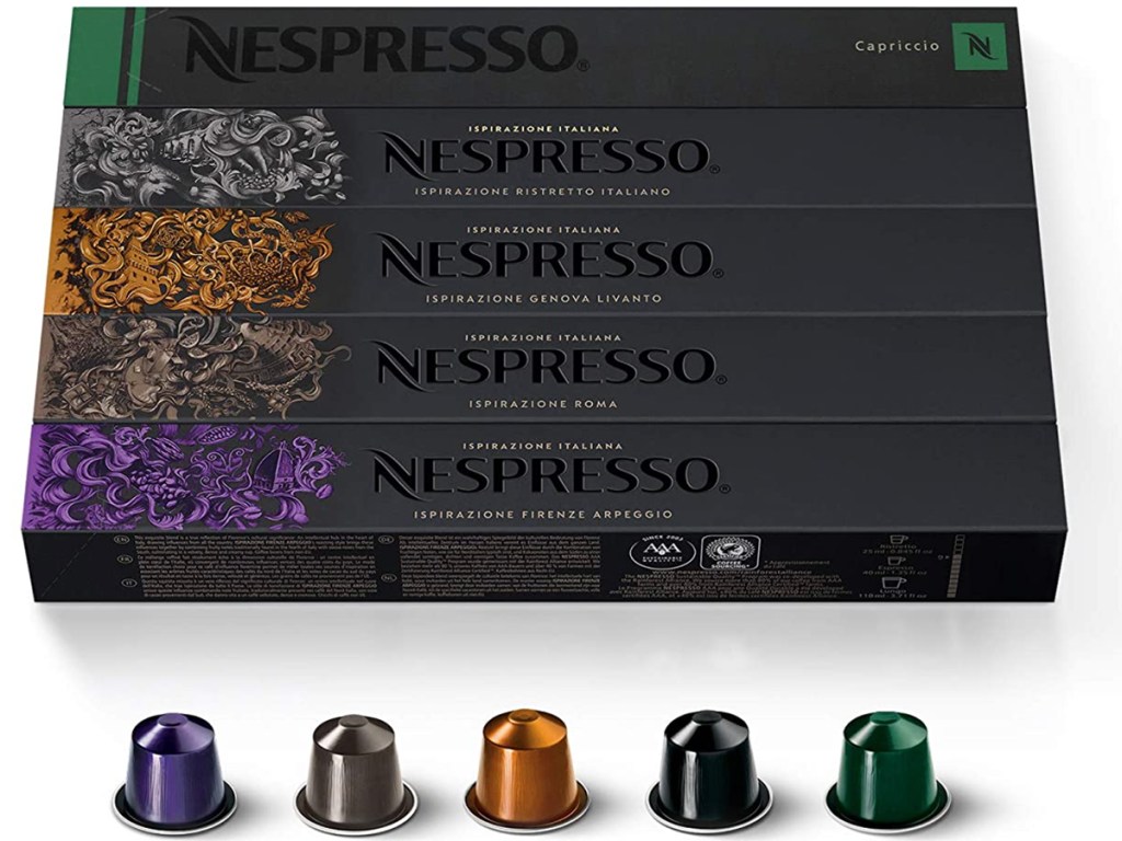 Nespresso Variety Pack 50Count Pods Just 24.38 on Amazon (Regularly 38)