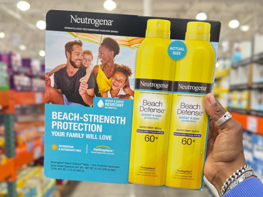 Neutrogena Sunscreen 2-pack from Costco