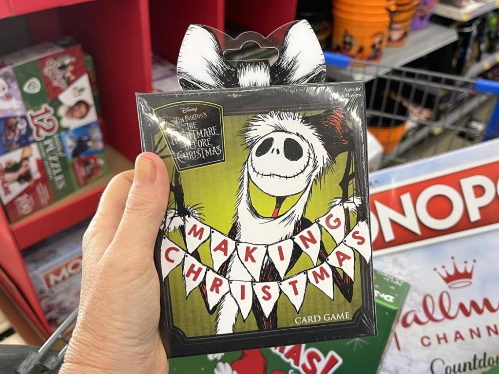Nightmare Before Christmas Making Christmas Card Game