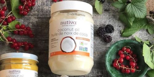Nutiva Organic Steam-Refined Coconut Oil 15oz Only $3 Shipped on Amazon (Regularly $11)