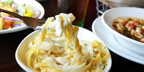 Best Olive Garden Coupons | Buy One Entrée, Get One for $6