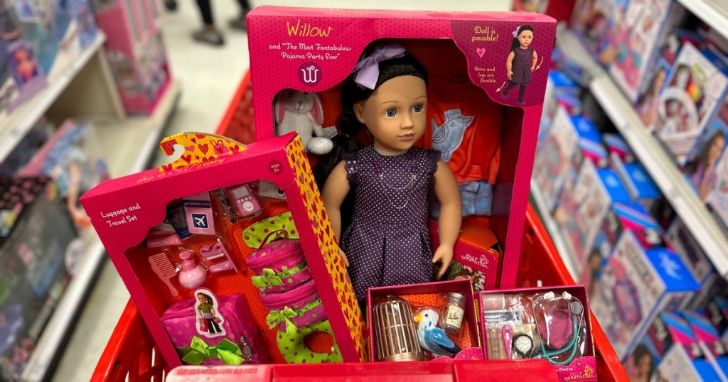 Our Generation Dolls & Accessories in Target cart