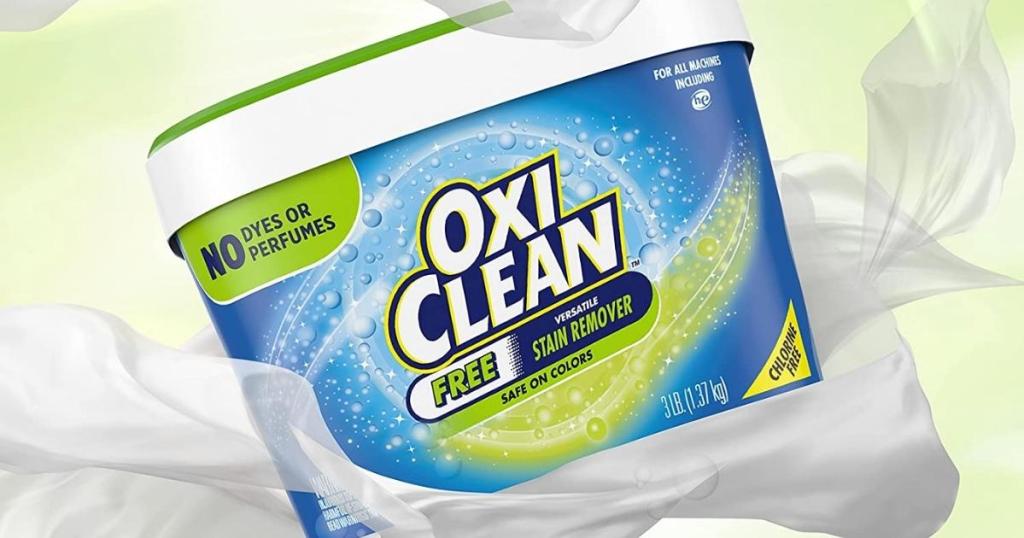pack of OxiClean Versatile Stain Remover Free