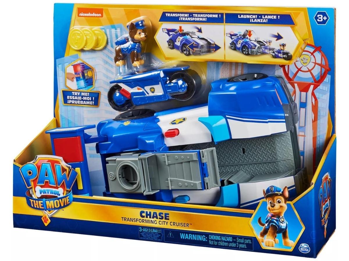 PAW Patrol: The Movie Deluxe Chase Toy Vehicle