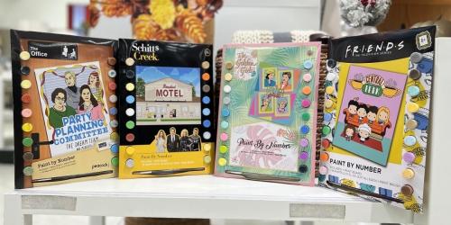 TV Series Paint By Number Kits Only $3 at Target | Friends, The Golden Girls, & More