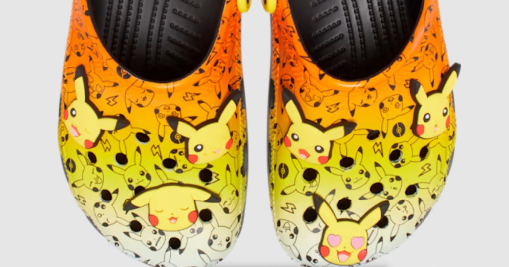 Pikachu crocs
