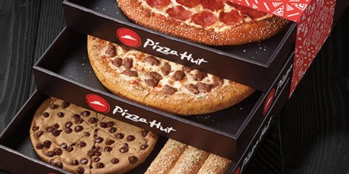 WOW! Pizza Hut Triple Treat Box from $22.99 (Regularly $47) + More HOT Deals!