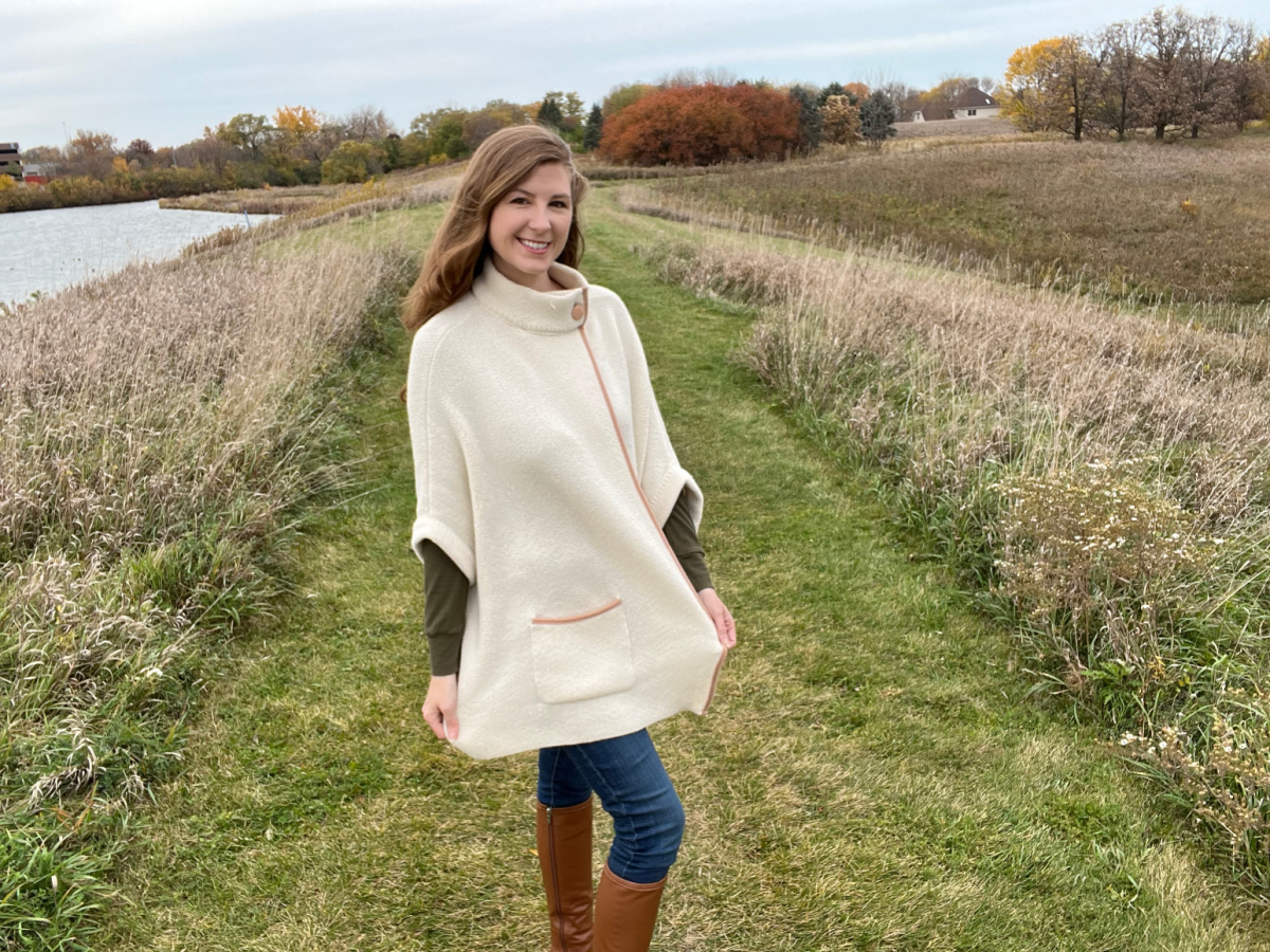 Kohls sale poncho coat