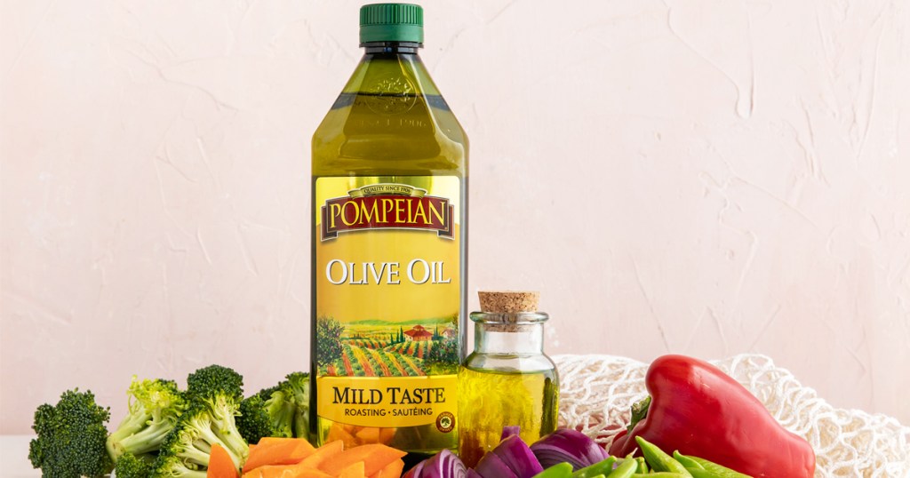 Pompeian Olive Oil 32oz Bottles Just 7.28 Shipped on Amazon