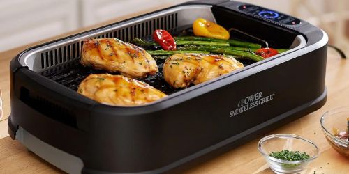 PowerXL Smokeless Grill Only $69.98 on SamsClub.com (Regularly $100) | Grill 365 Days a Year!