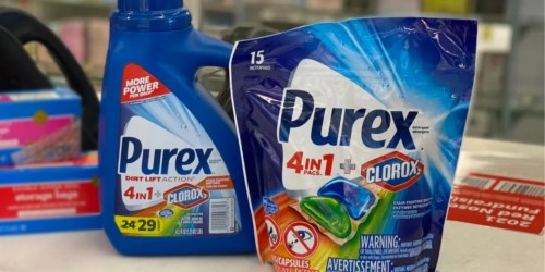 Purex Laundry Detergent Only $2 After Cash Back at Walgreens (Regularly $8.49)