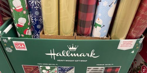Hallmark Two-Sided Holiday Gift Wrap is Now Available at Sam’s Club