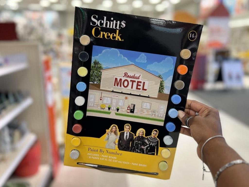 Schitt's Creek Rosebud Motel Paint By Number Kit