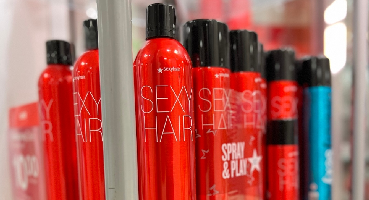 JCPenney Salon Hairsprays Sale | Sexy Hair, CHI, Paul Mitchell & More from $9 (Regularly $21)