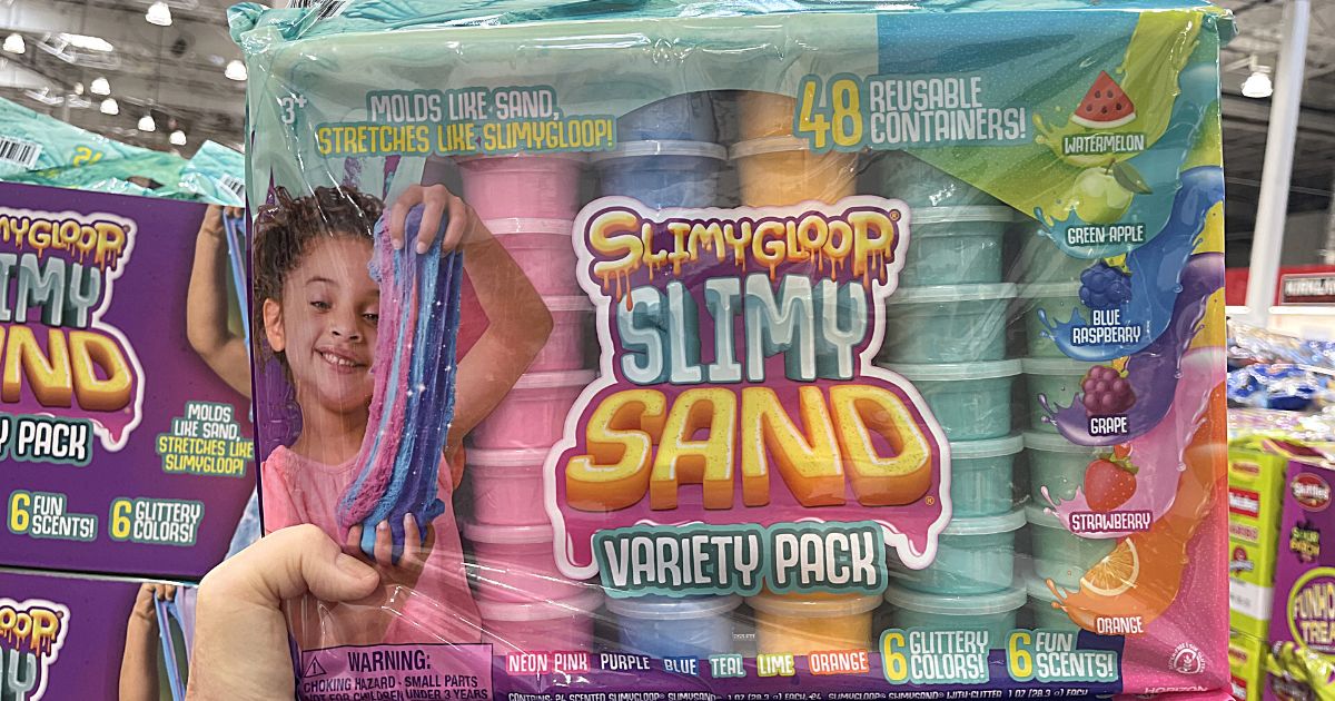 SlimyGloop Slimy Sand 48-Count Variety Pack