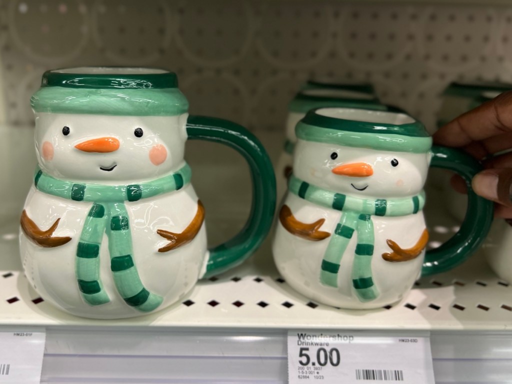 Wondershop Snowman Mug in 2 sizes