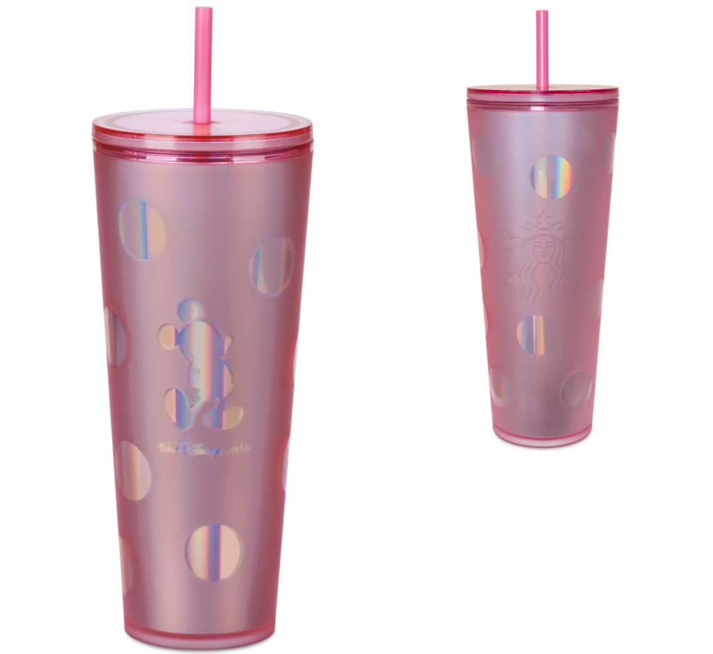 Starbucks pink cup Disney