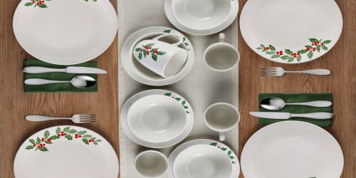 Christmas Dinnerware 16-Piece Set Just $29.99 Shipped on Macys.com (Regularly $102)