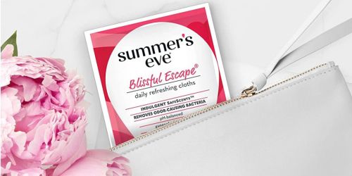 Summer’s Eve Cleansing Cloths 16-Count Just $1.63 Shipped on Amazon