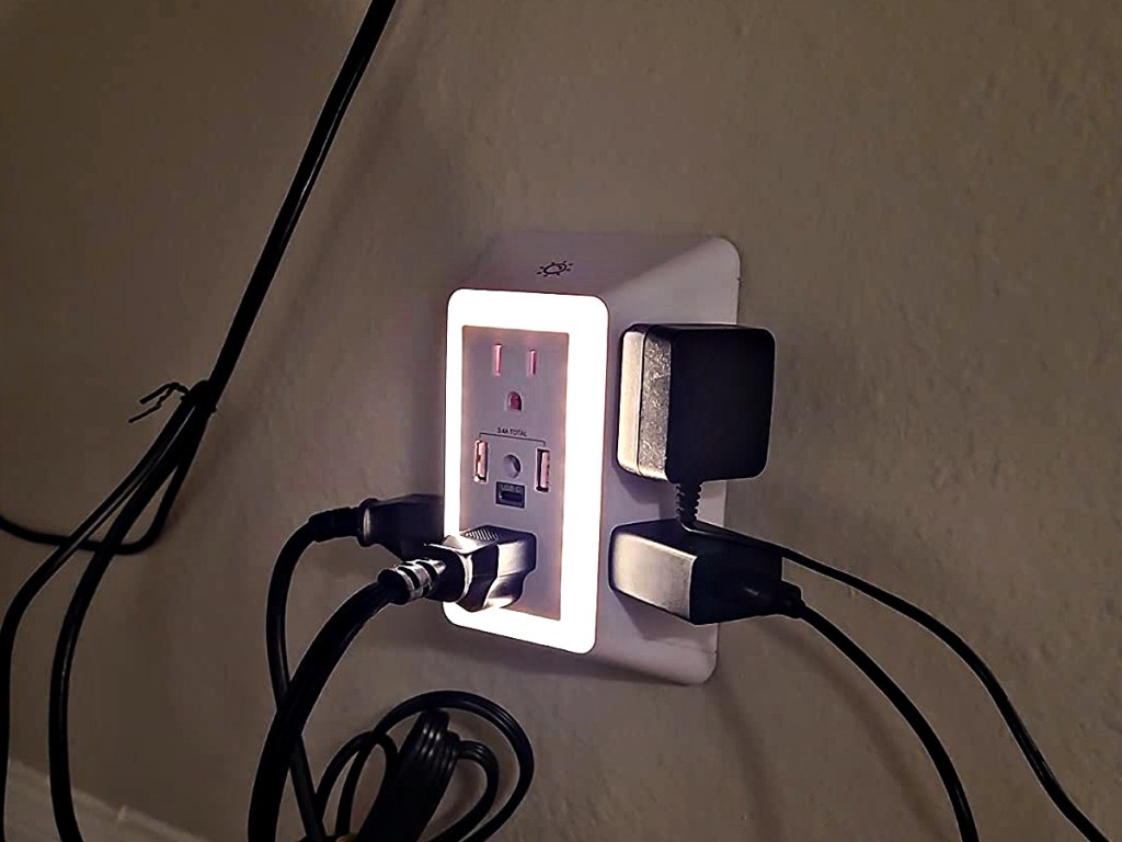 Surge Protector in wall
